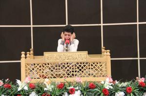 مبين محتشمي نيا در مسابقات قرآني كشوري سوم شد